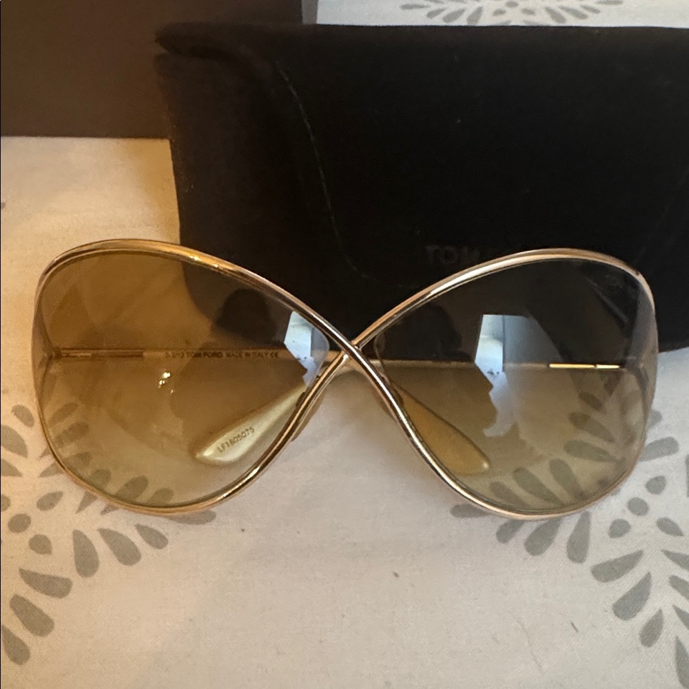 Tom Ford Gold Frame Sunglasses